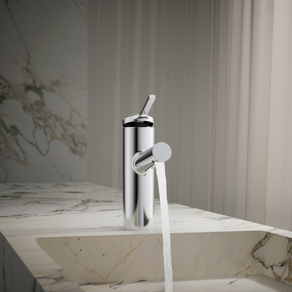 NEW - Kohler Elate Single-handle Bathroom Sink Faucet