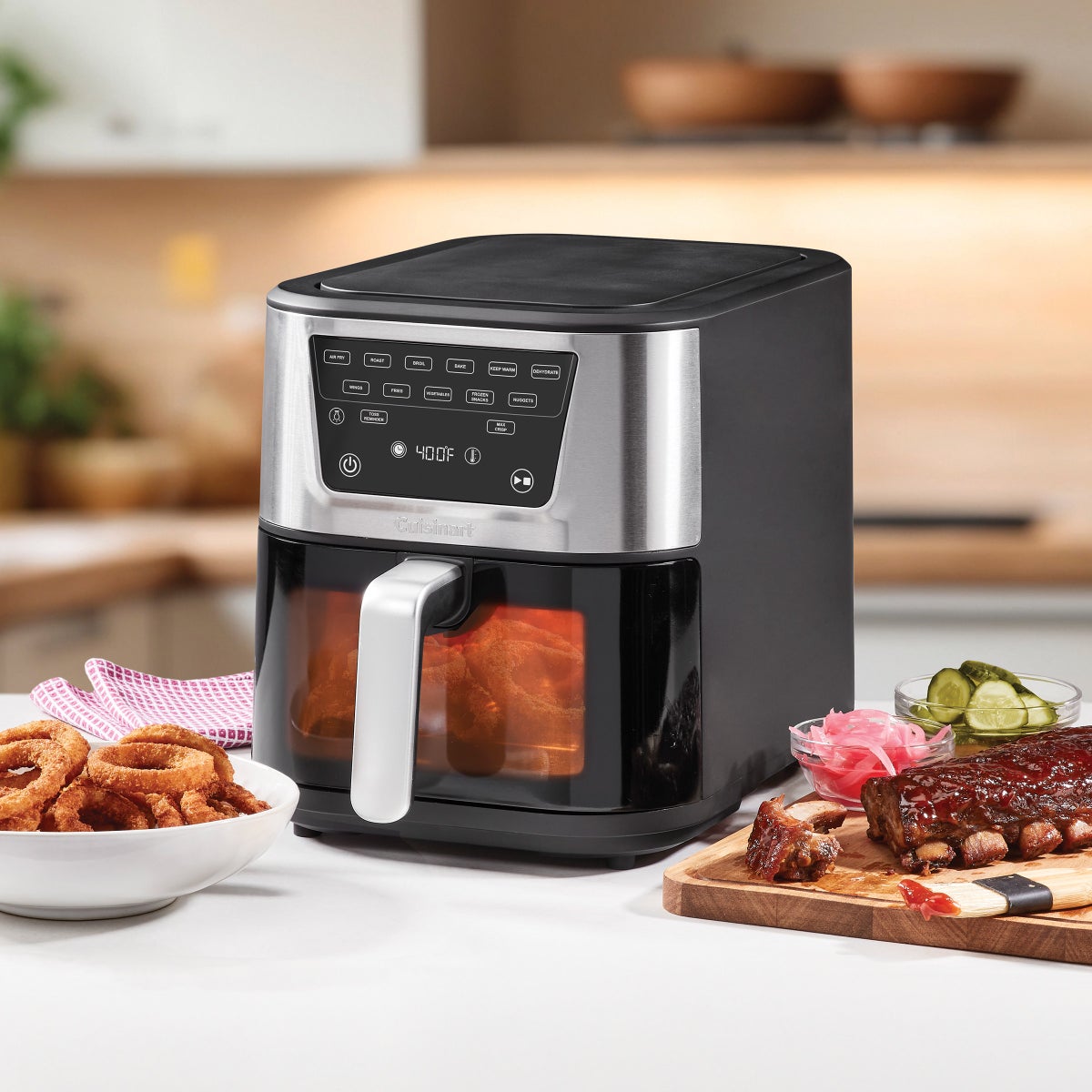 NEW - Cuisinart CompactMax Slim 8-Qt Basket Air Fryer Pro