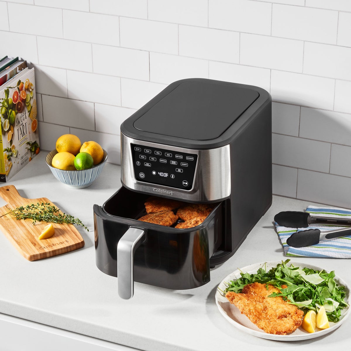 NEW - Cuisinart CompactMax Slim 8-Qt Basket Air Fryer Pro