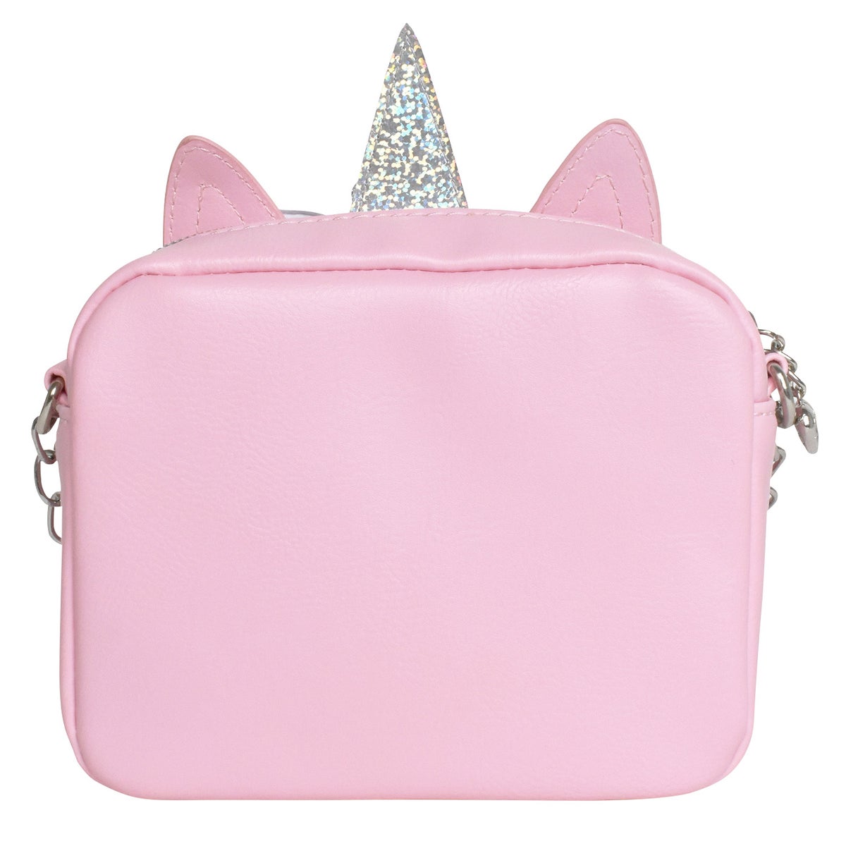NEW - OMG Accessories Miss Gwen Unicorn Pink Plush Crossbody Bag