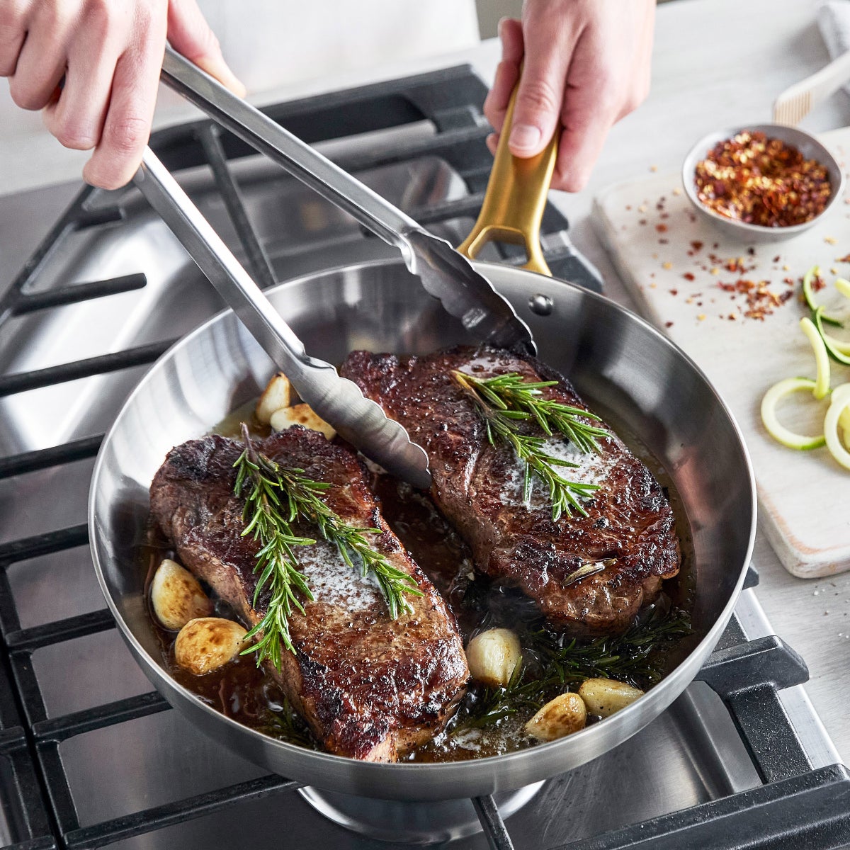 NEW - GreenPan Reserve Stainless Steel 12-piece Cookware Set