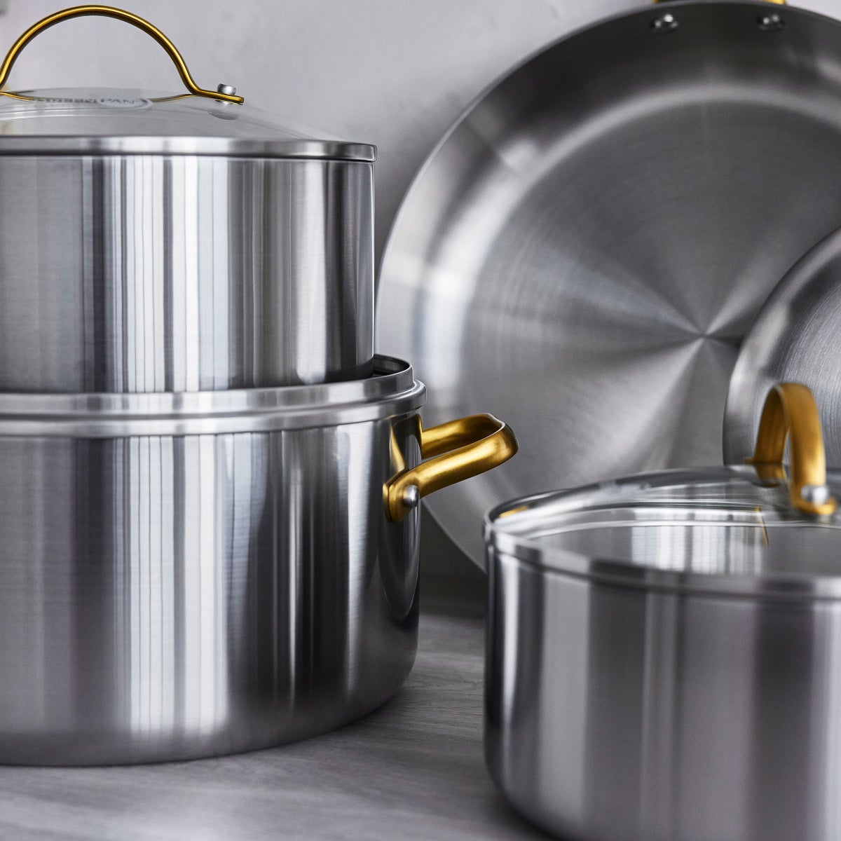 NEW - GreenPan Reserve Stainless Steel 12-piece Cookware Set