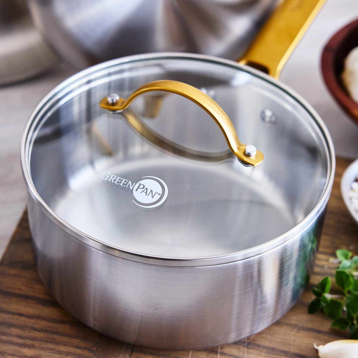 NEW - GreenPan Reserve Stainless Steel 12-piece Cookware Set