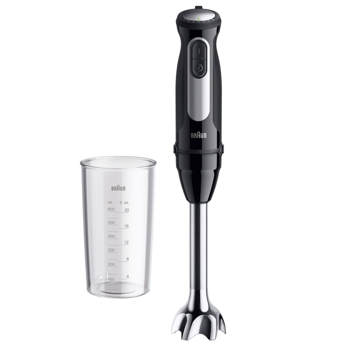 Braun MultiQuick 5 Pro 4-in-1 Immersion Blender with 25 Speeds
