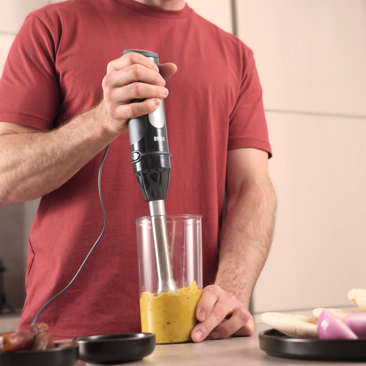 Braun MultiQuick 5 Pro 4-in-1 Immersion Blender with 25 Speeds