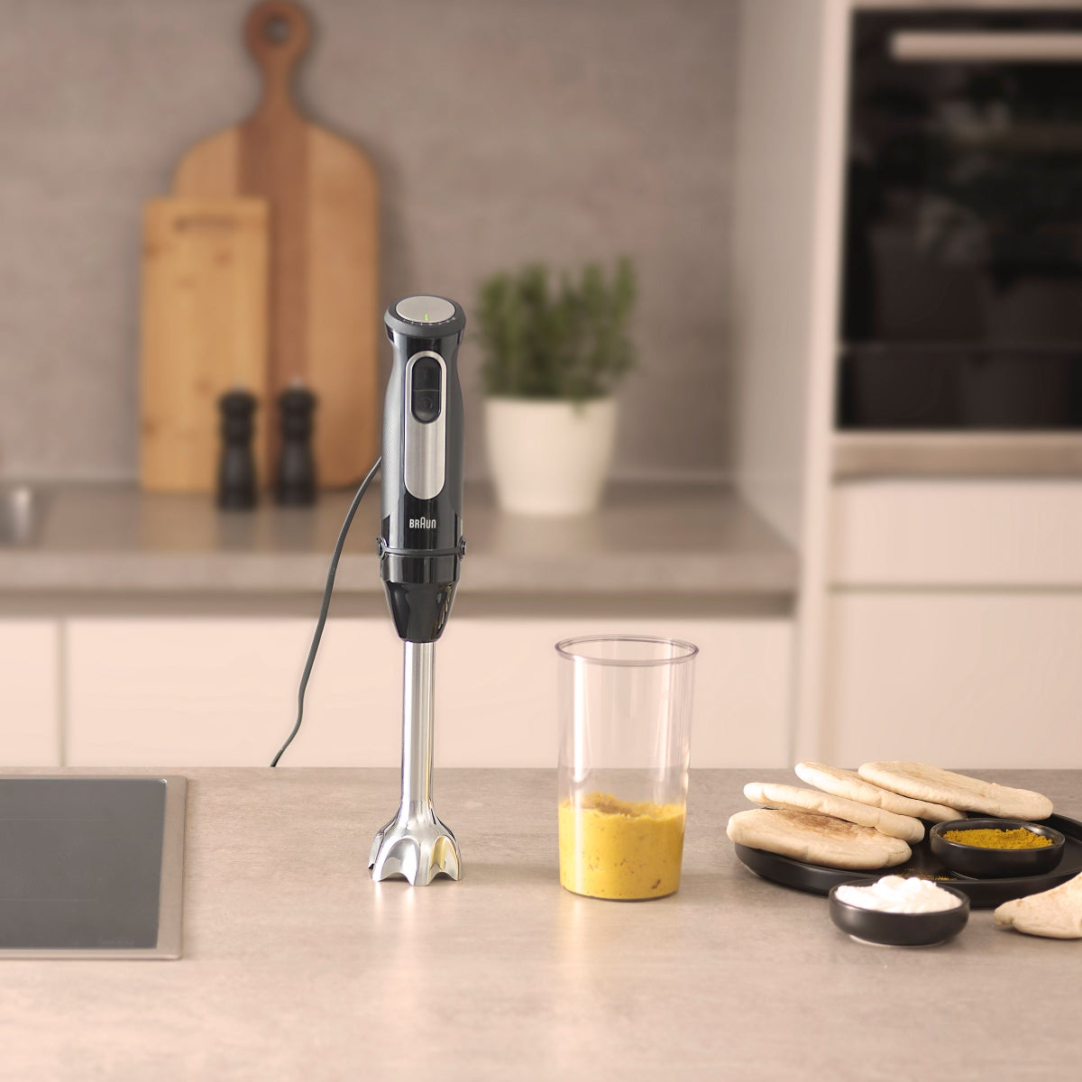 Braun MultiQuick 5 Pro 4-in-1 Immersion Blender with 25 Speeds
