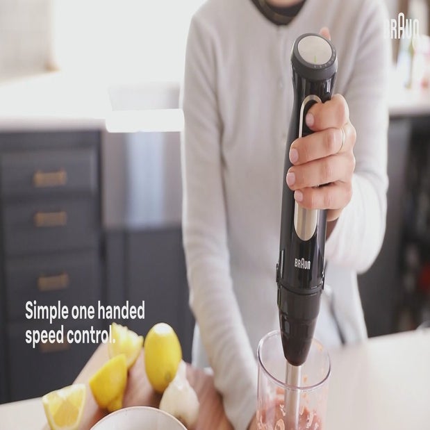 Braun MultiQuick 5 Pro 4-in-1 Immersion Blender with 25 Speeds