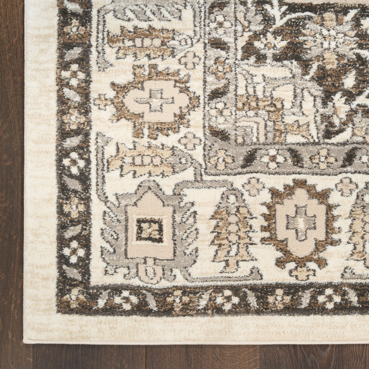 Nourison Briar Area Rug, Rose, Rug Size: 7'10” x 9'10”