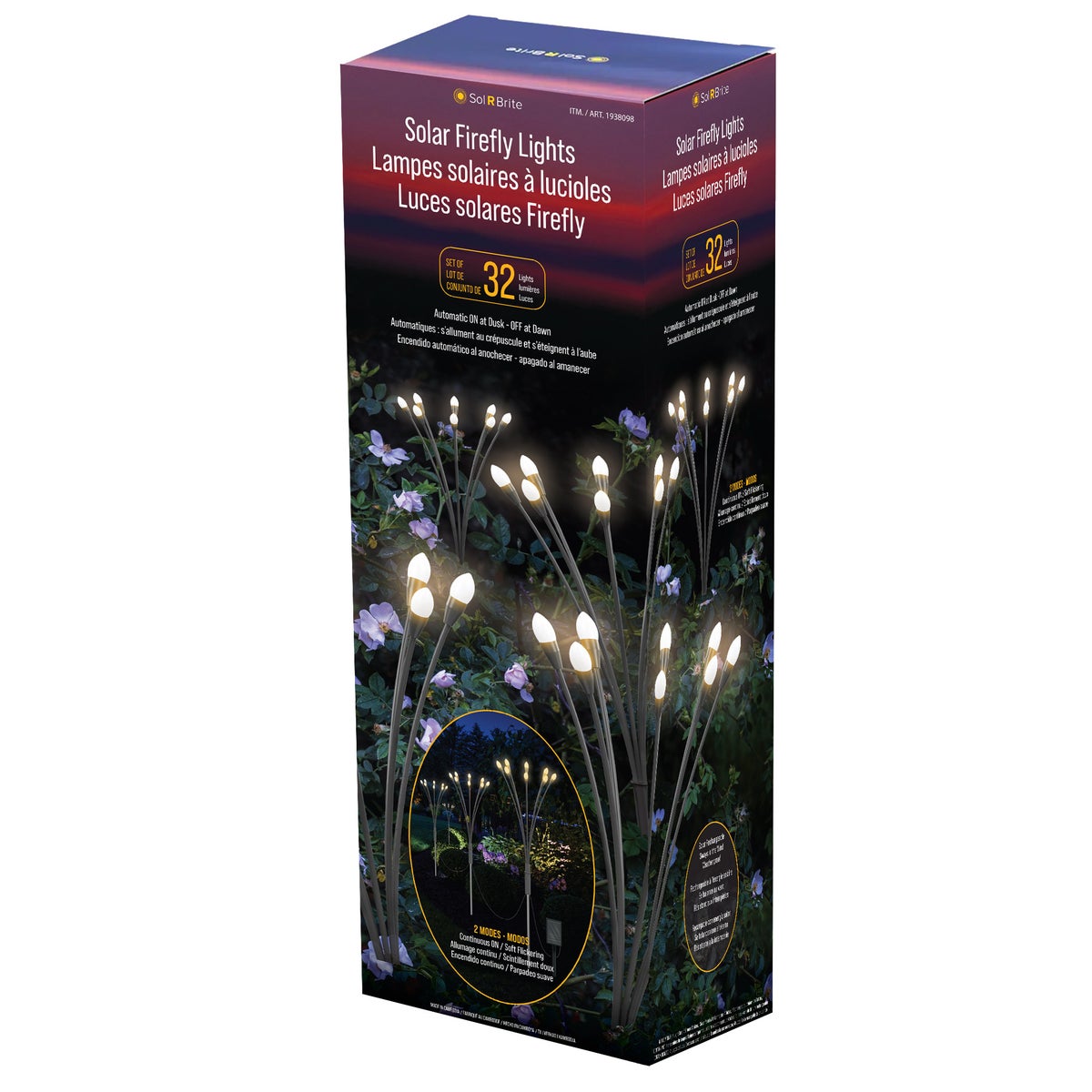 Fresh Source Solar Firefly Landscape Lights