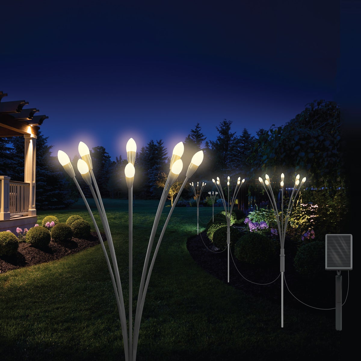 Fresh Source Solar Firefly Landscape Lights