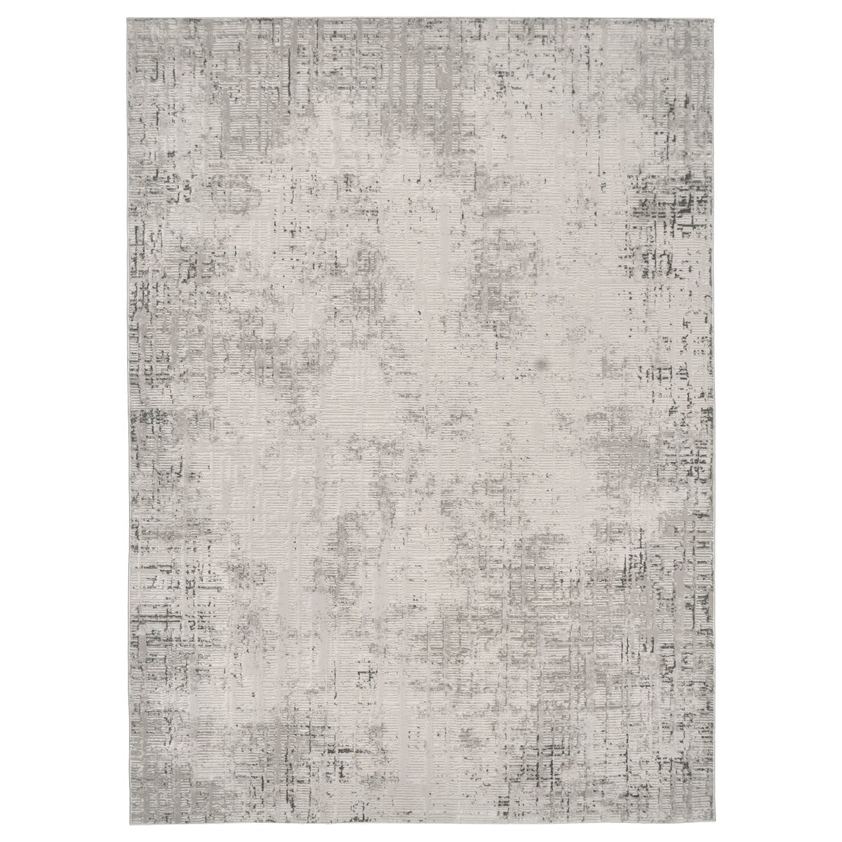 Divina Area Rug, Aloma Cream & Gray, 7'10" x 10'