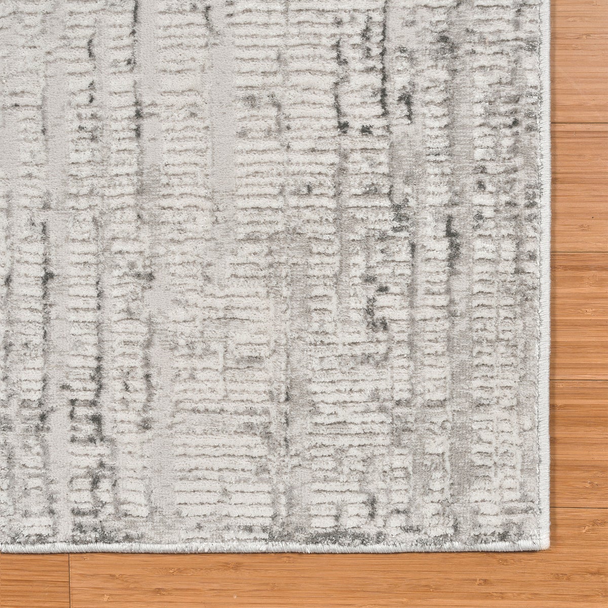 Divina Area Rug, Aloma Cream & Gray, Runner, 2'6" x 7'