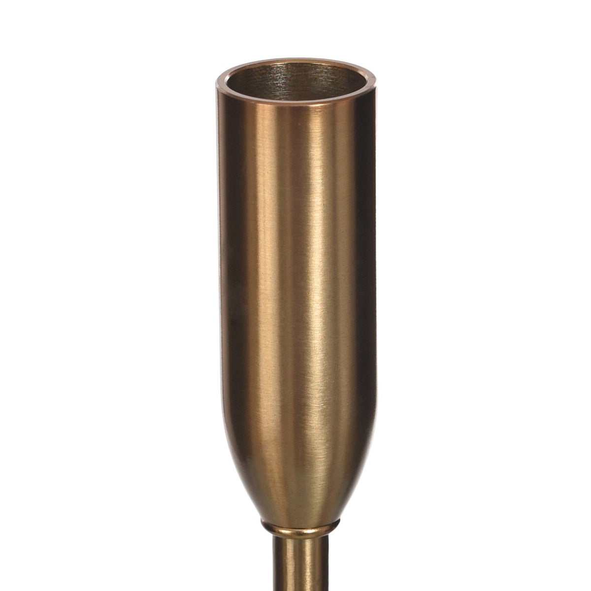 StyleCraft Brass Plated Candleholders, Set of 6