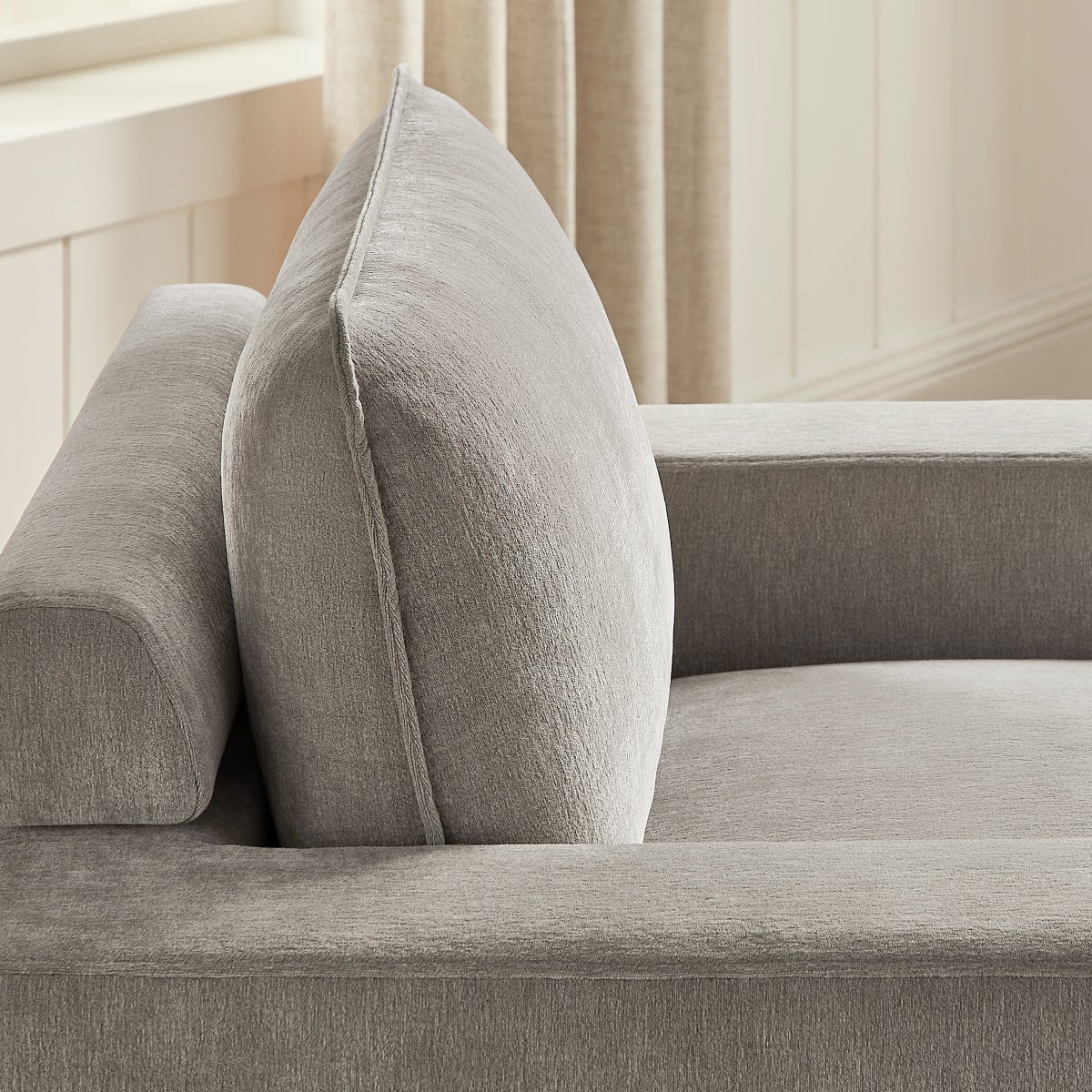 Sereen Fabric Swivel Accent Chair, Taupe