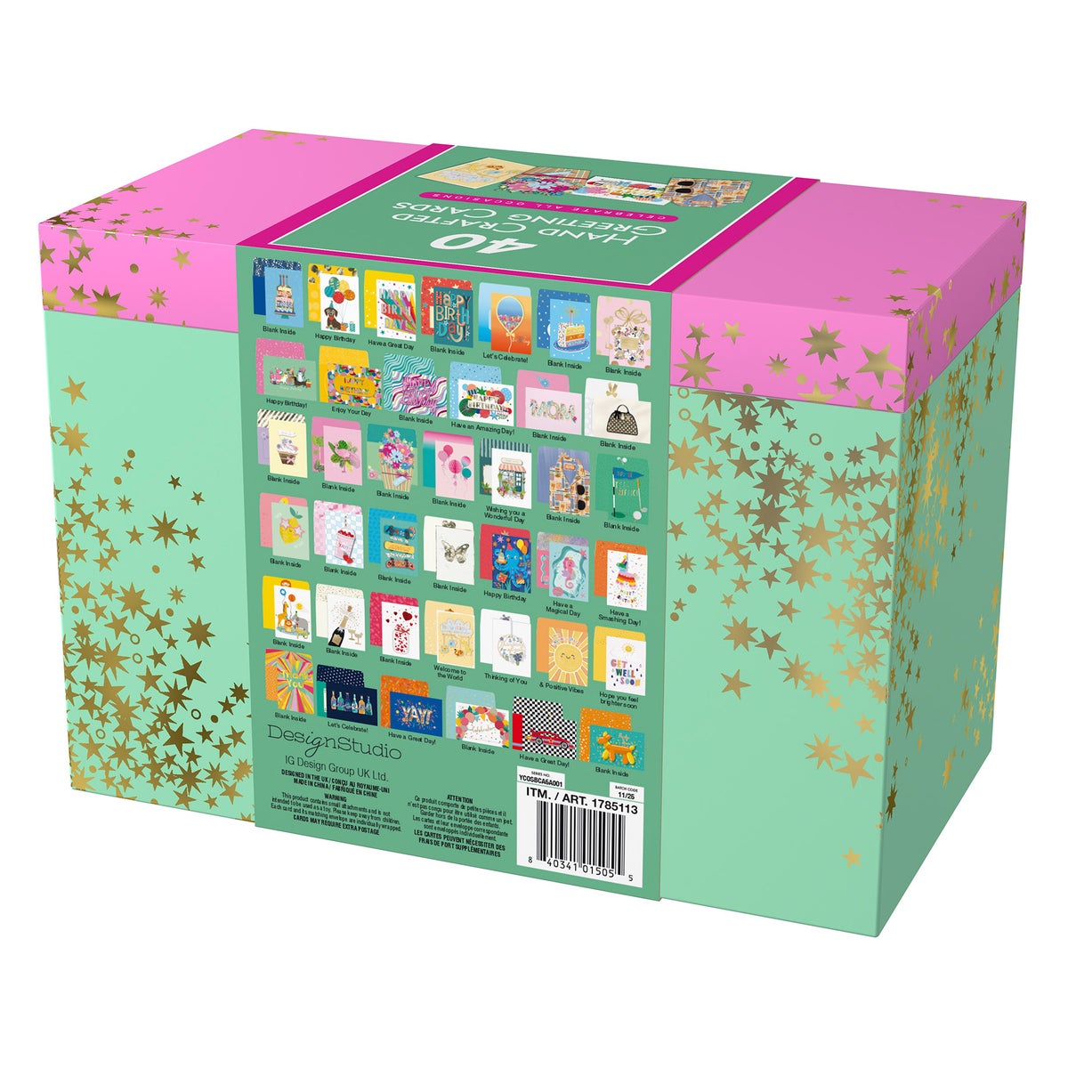 NEW - All Occasion Greeting Card Collection, 40ct