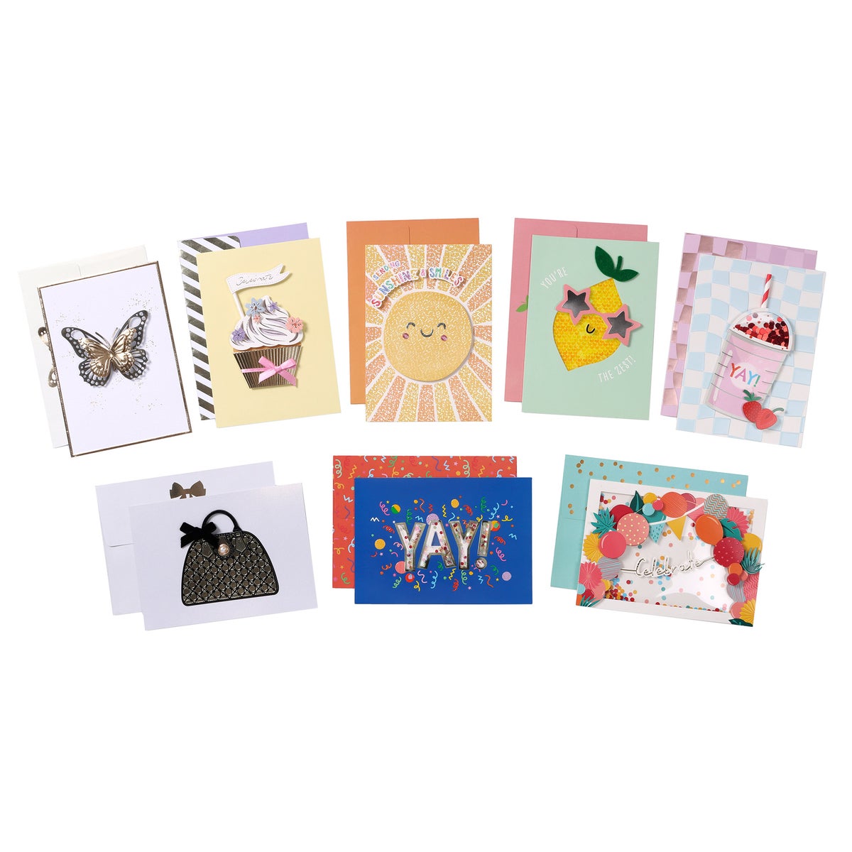 NEW - All Occasion Greeting Card Collection, 40ct