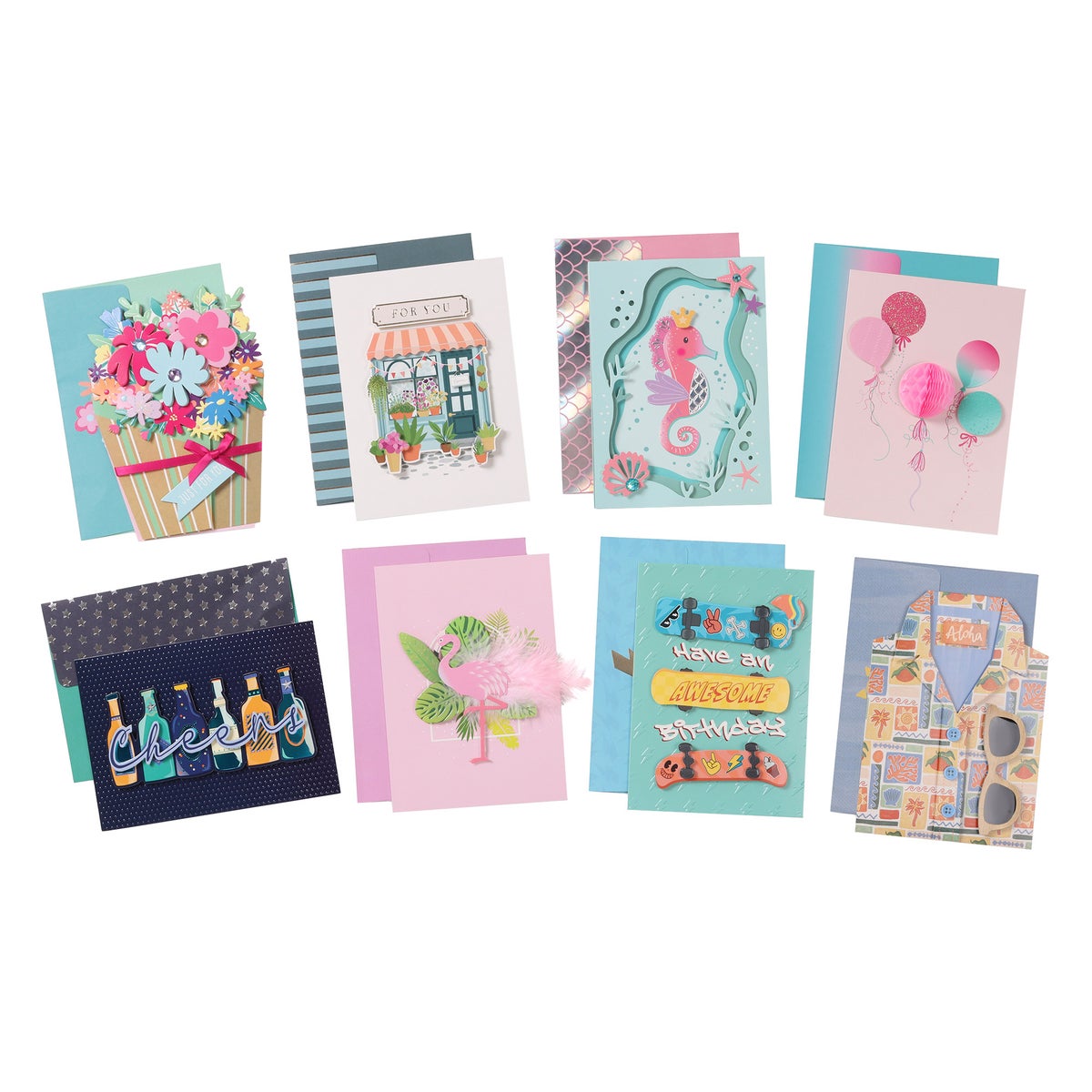 NEW - All Occasion Greeting Card Collection, 40ct
