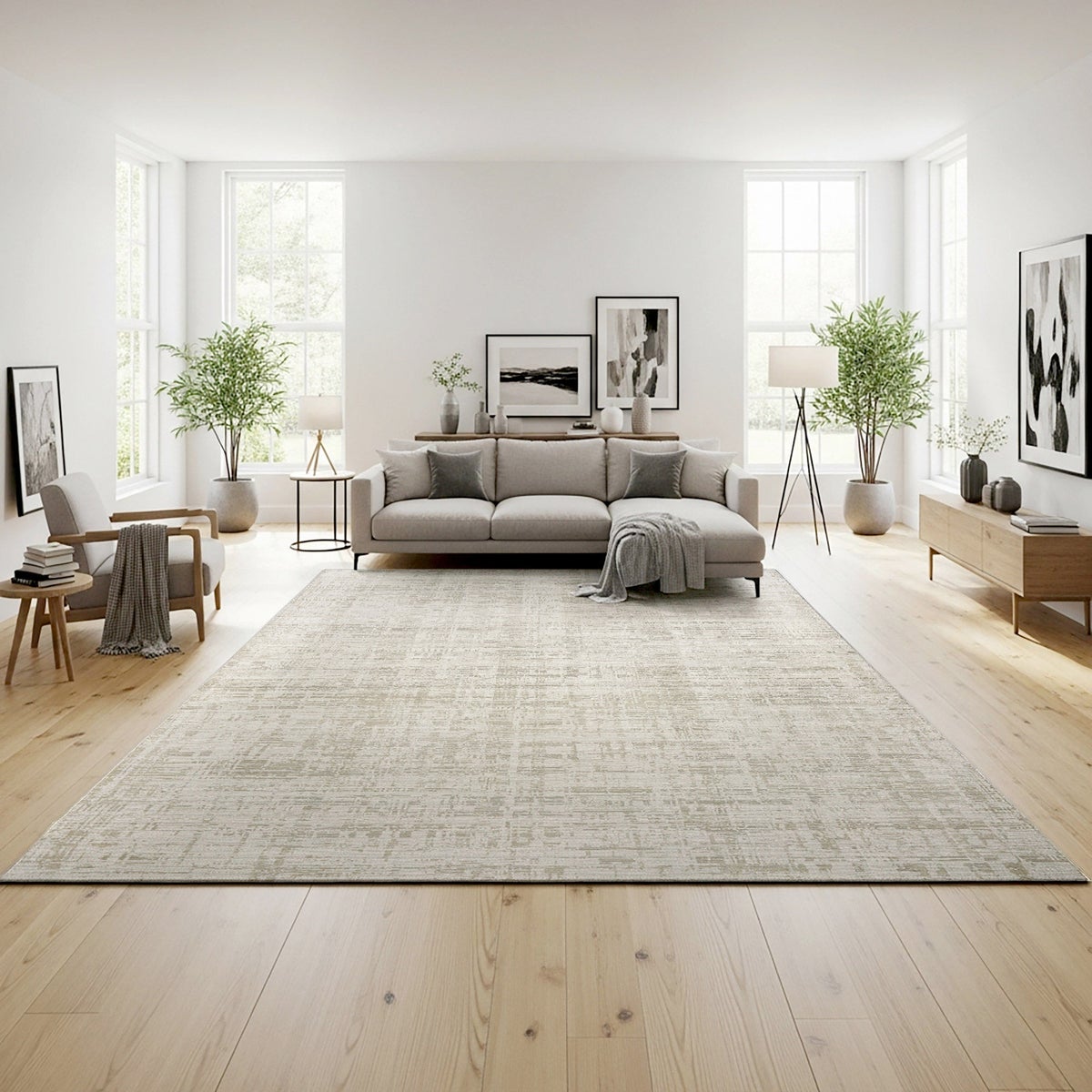 Sasha Area Rug, Dazie Ivory, 8'8" x 13'