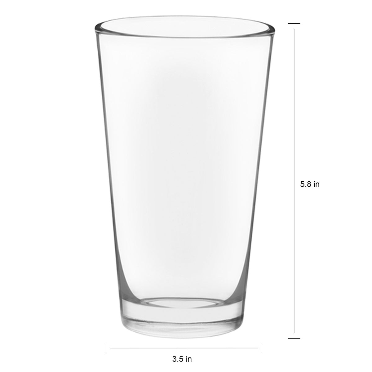 Libbey Preston Drinkware Glass Set, 16-piece