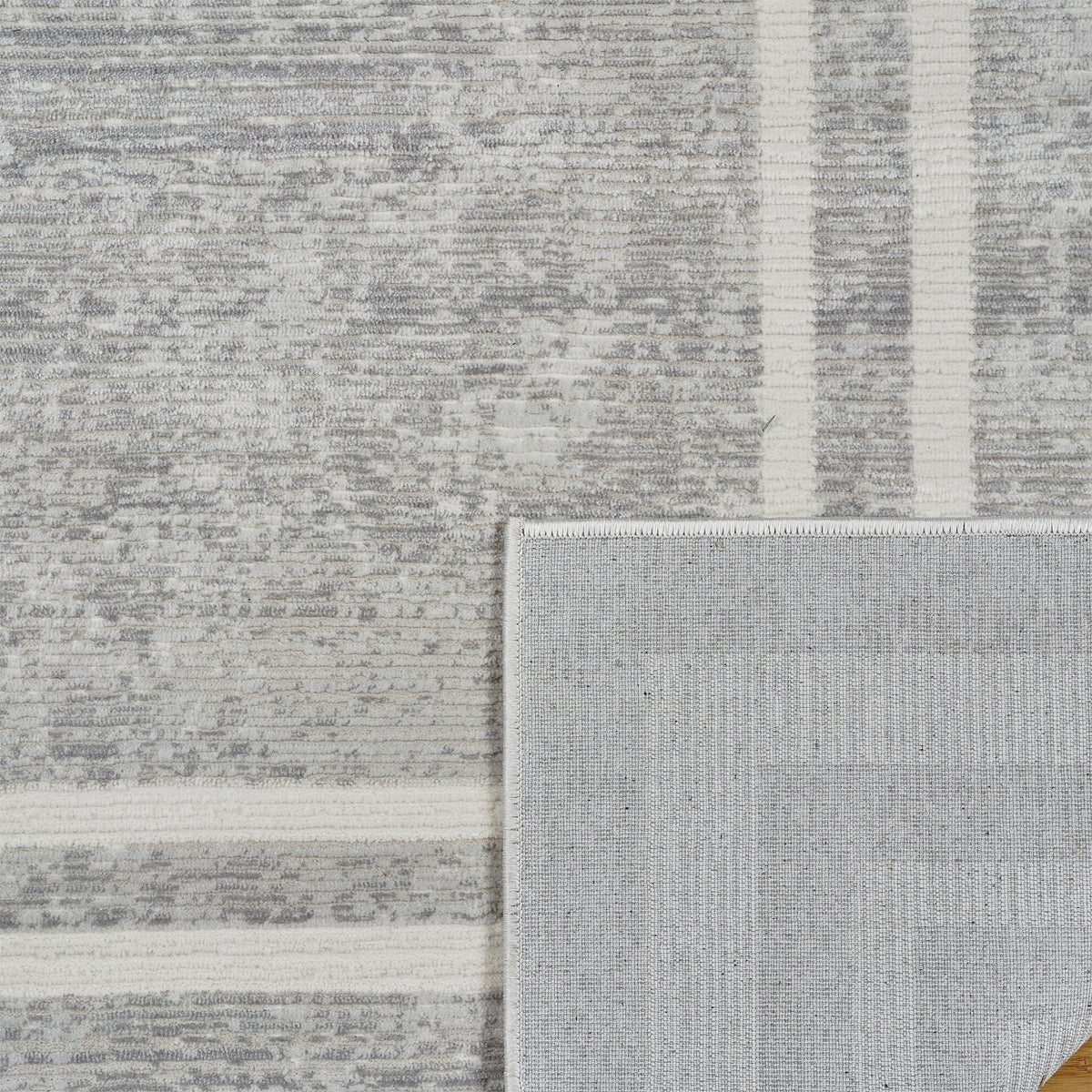 Sasha Area Rug, Damson Gray, 6'6” x 9'