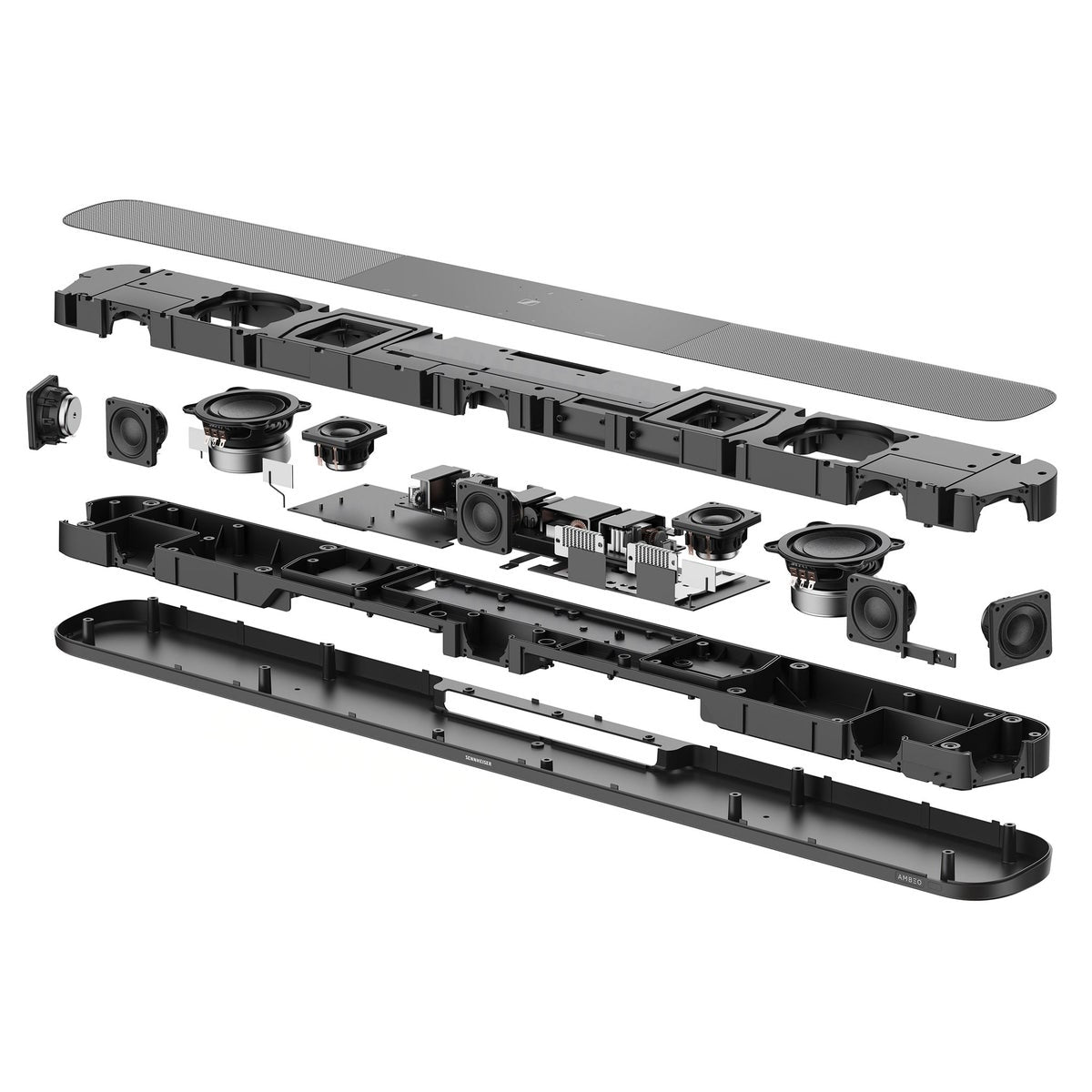 Sennheiser AMBEO 7.1.4 Ch Soundbar Plus and Wireless Subwoofer Bundle