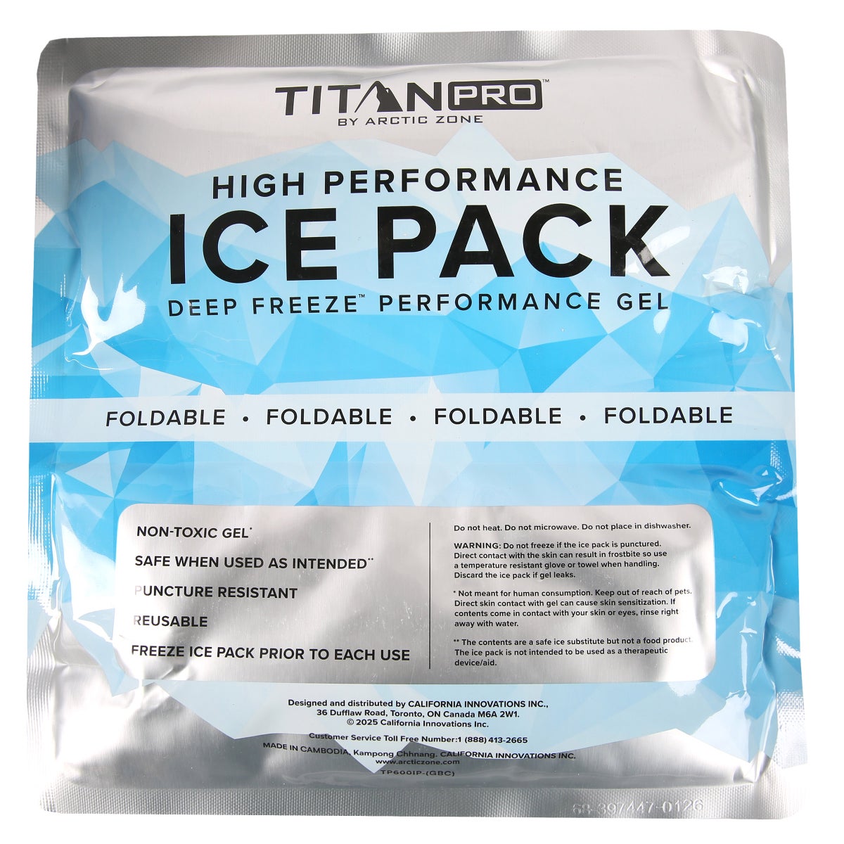 Titan PRO by Arctic Zone High Performance 10-piece Ice Pack