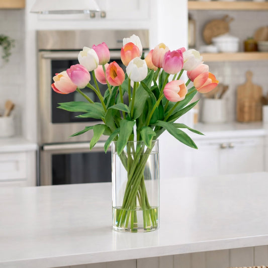 Faux 20” Tulip Arrangement