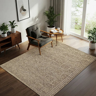 Avante Area Rug, Limuel Beige, 5ft x 7ft