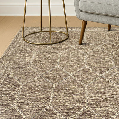 Avante Area Rug, Limuel Beige, 5ft x 7ft