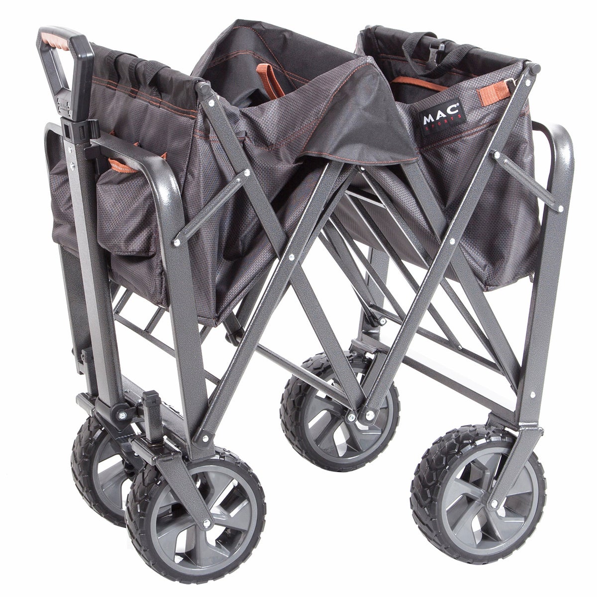 Mac Sports XL Folding Wagon with Brakes