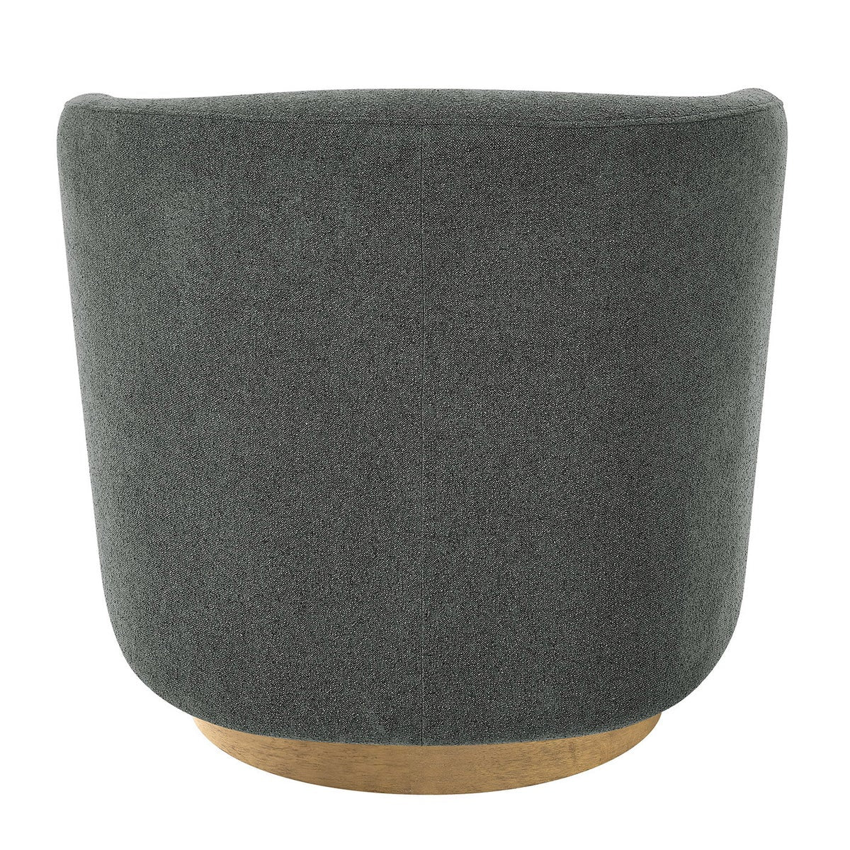 Henredon Murphy Swivel Boucle Chair, Gray
