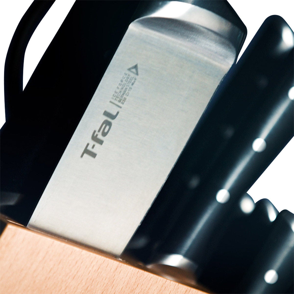 T-fal Ice Force, 11-piece Stainless Steel Knife Block Set