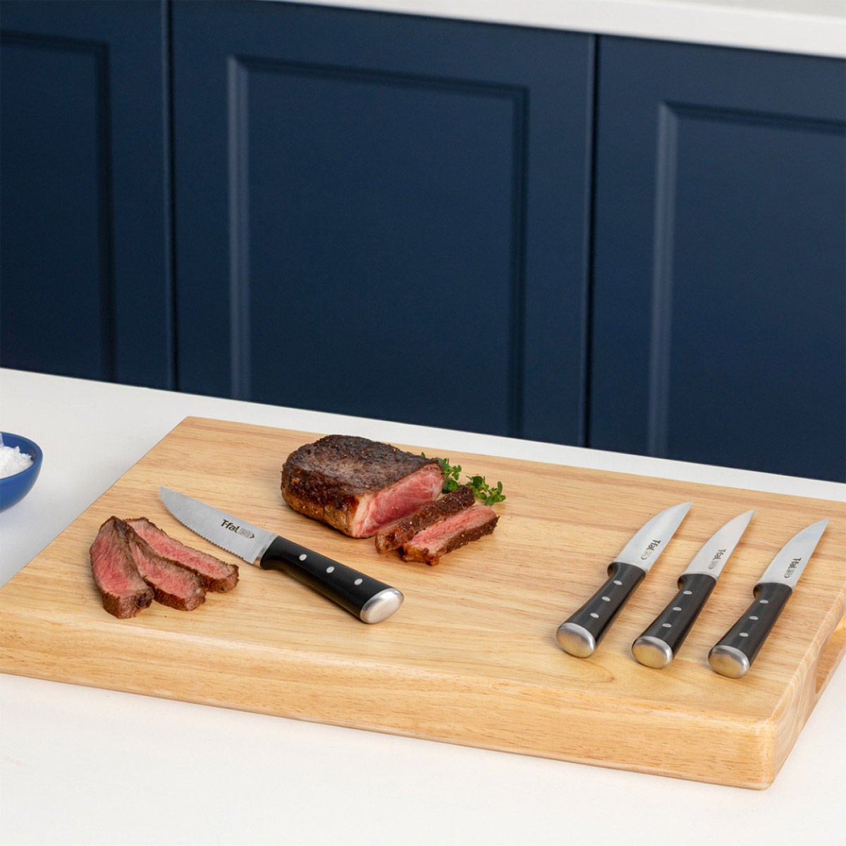 T-fal Ice Force, 11-piece Stainless Steel Knife Block Set