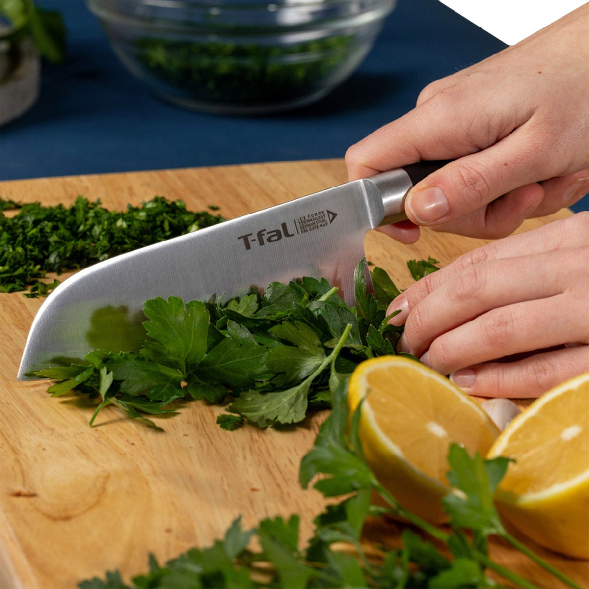 T-fal Ice Force, 11-piece Stainless Steel Knife Block Set