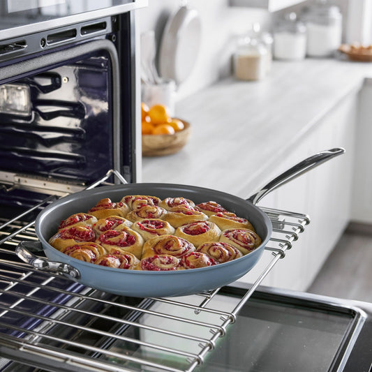 GreenPan The Big Fry 14” Pan with Helper Handle