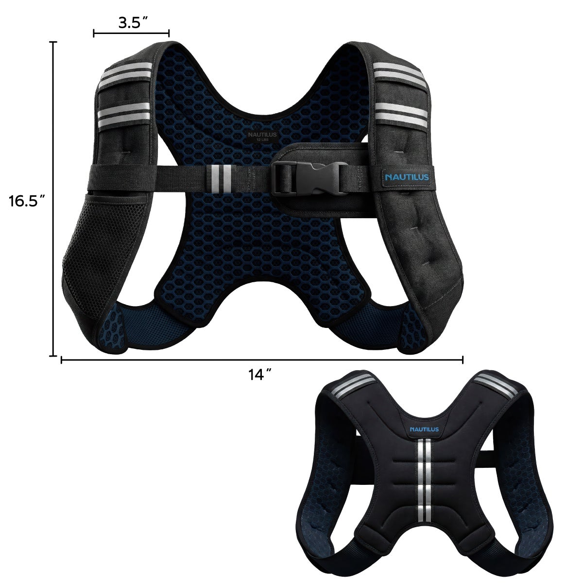 Nautilus Weighted Vest - 12lb