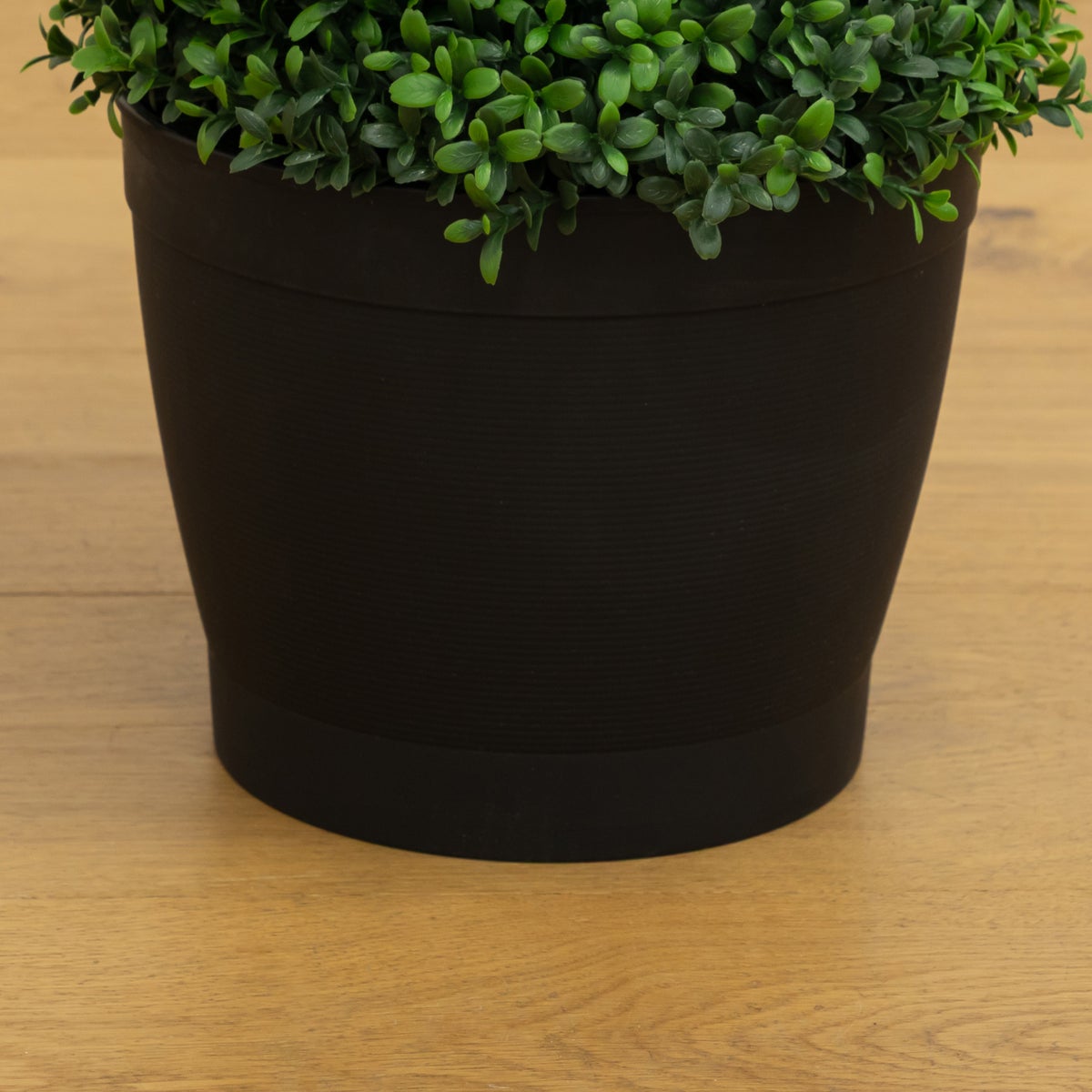 Faux 4' UV Resistant Spiral Boxwood Topiary Tree