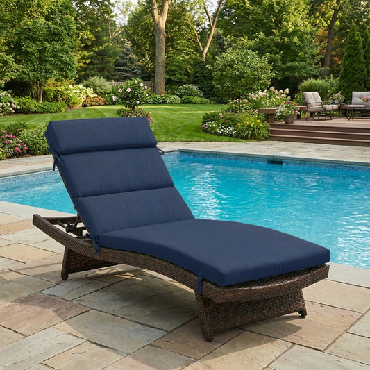 Brentwood Originals Outdoor Chaise Cushion, 2-pack