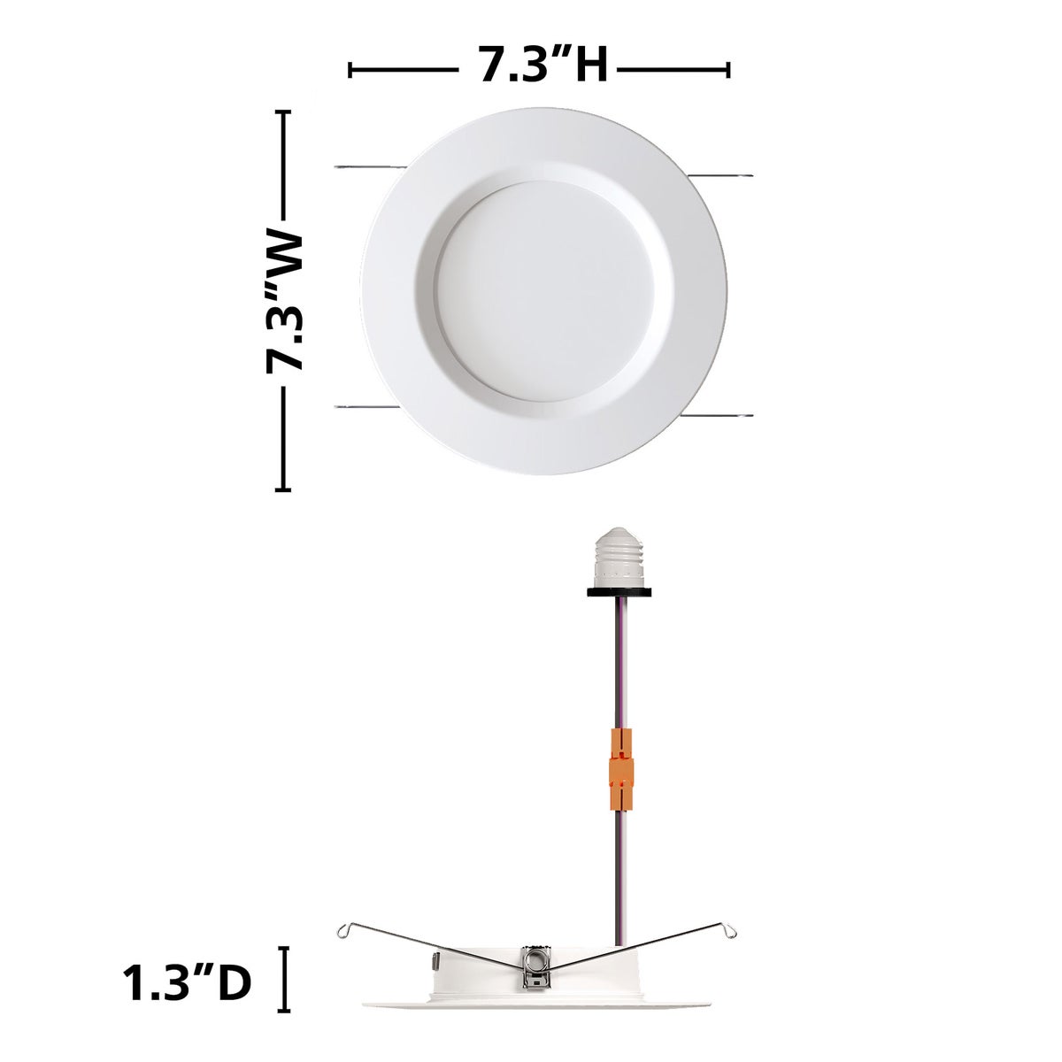 Philips 5/6" 5CCT Retrofit Downlight, 4-pack