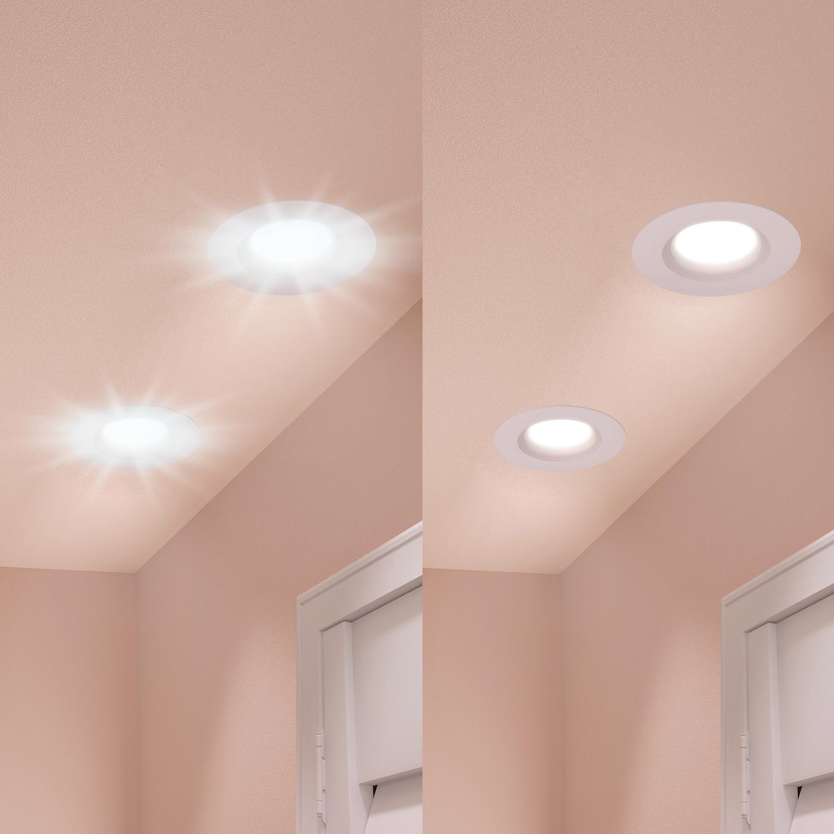 Philips 5/6" 5CCT Retrofit Downlight, 4-pack