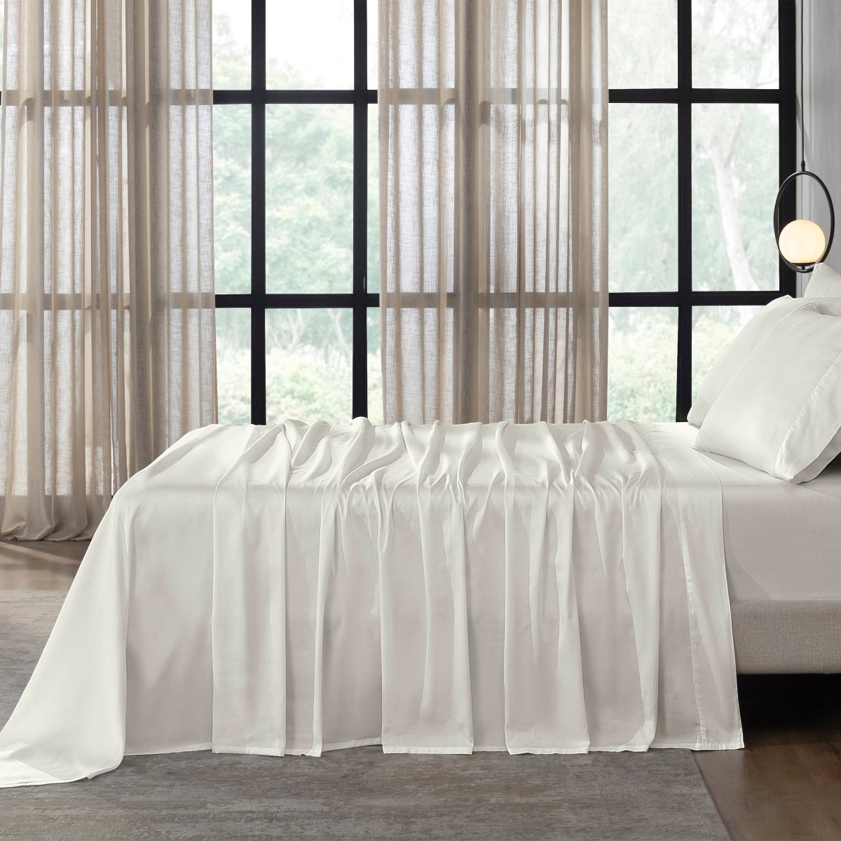 Slumber Chill Queen White 6-piece Cooling Sheet Set