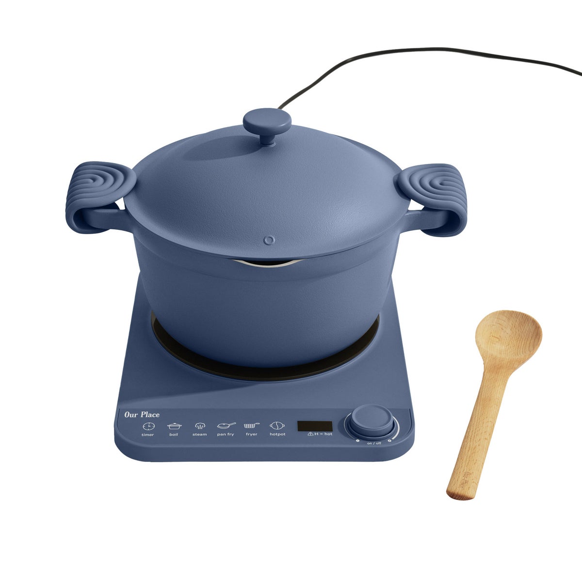 Our Place Induction Plate and Perfect Pot with Hot Grips