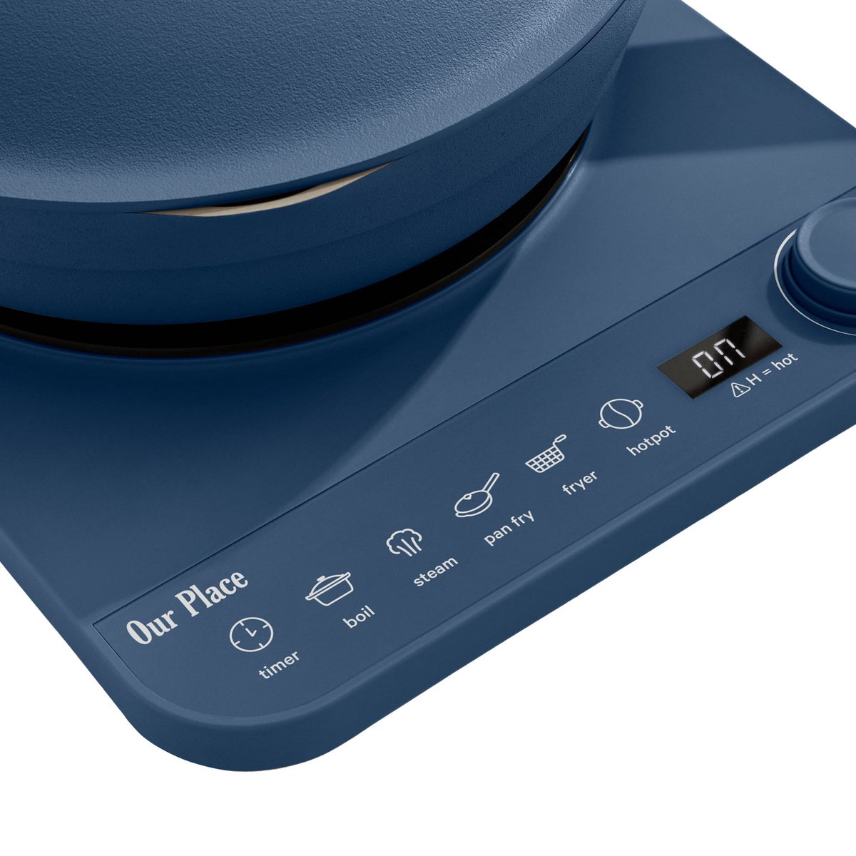 Our Place Induction Plate and Perfect Pot with Hot Grips
