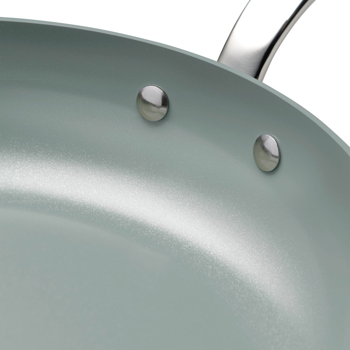Tramontina 3-piece Tri-Ply Clad Stainless Steel Ceramic Nonstick Fry Pan Set