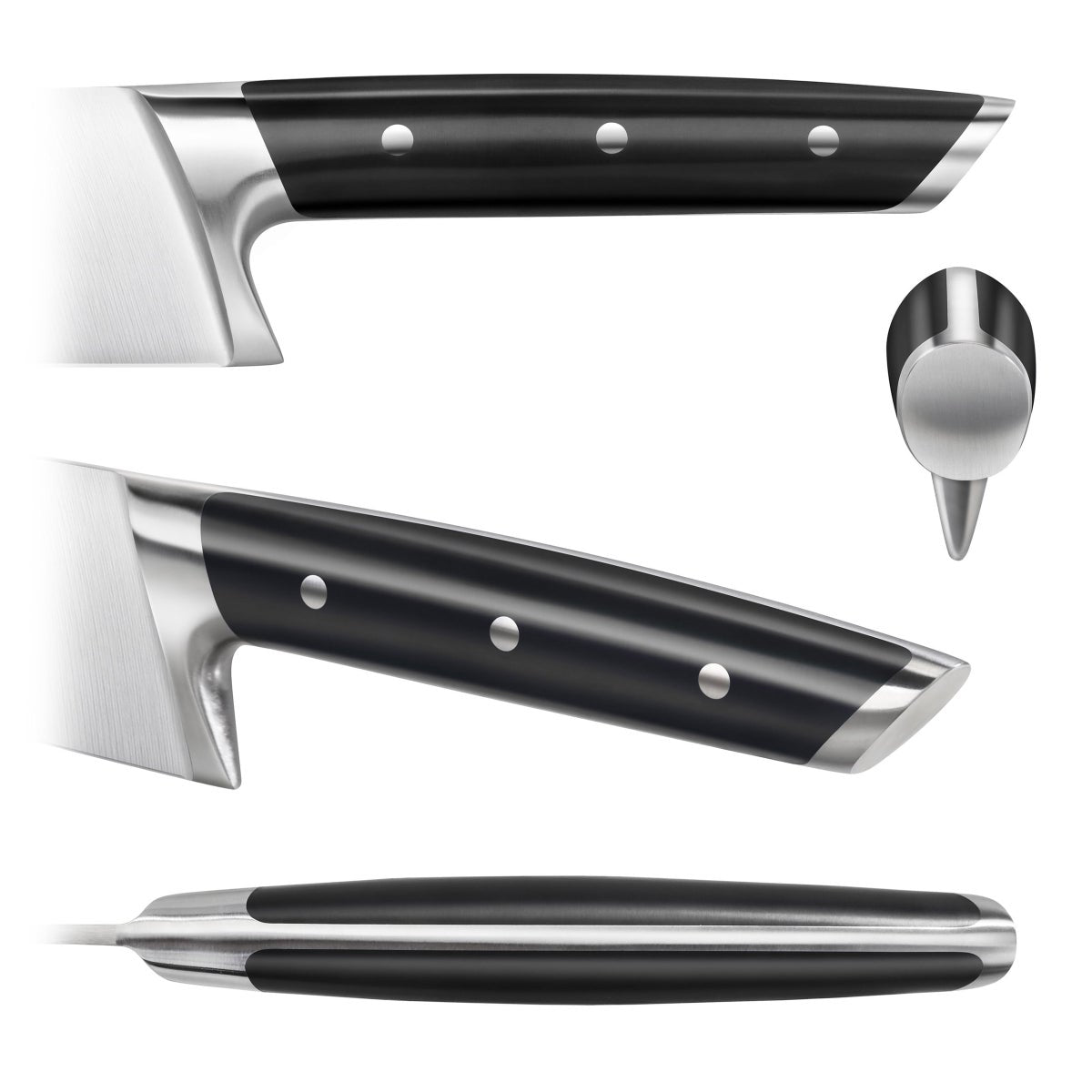 Cangshan TETON Series 14-piece Knife Block Set with Built-In Sharpener