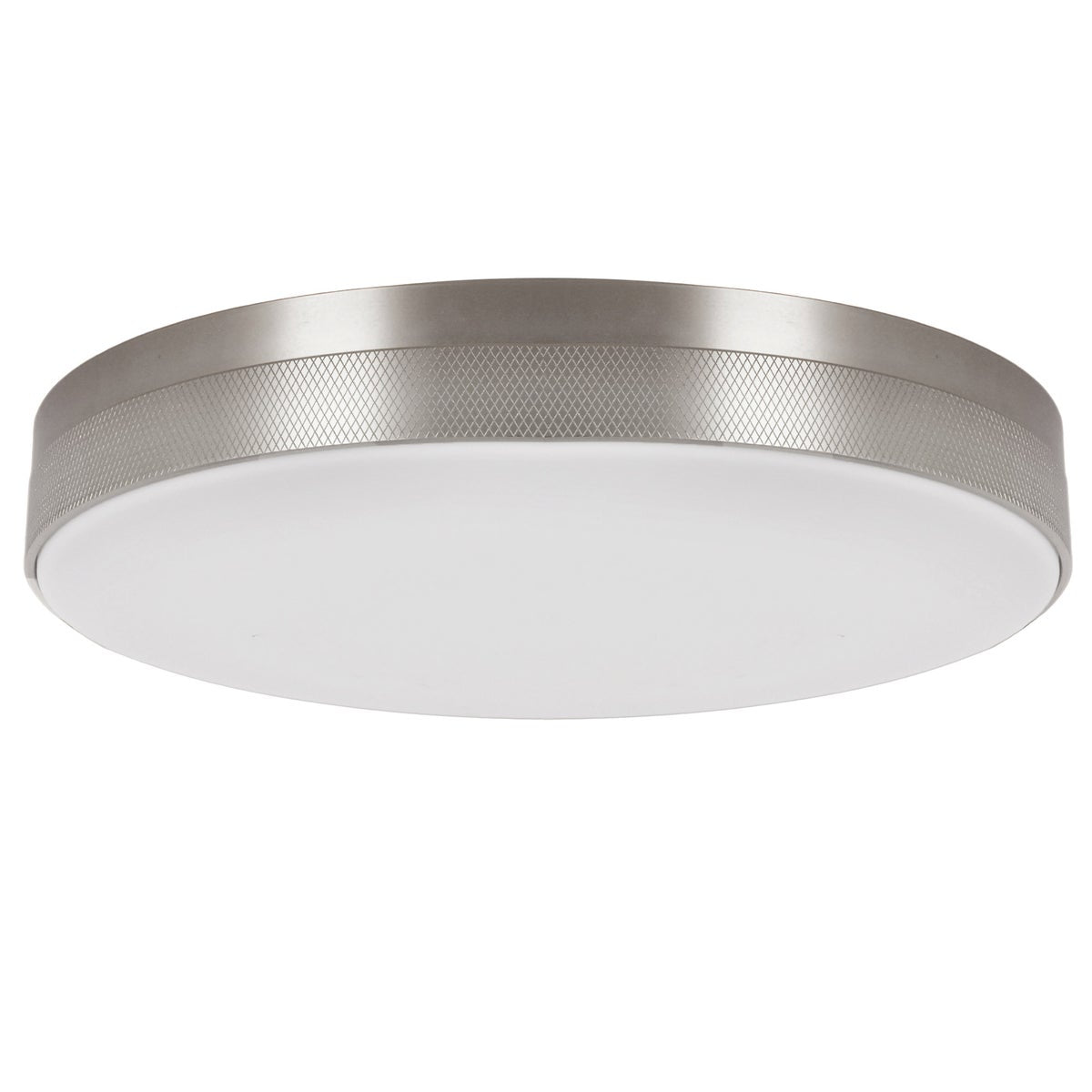 Energetic Lighting 14" Knurled Edge Flush with Selectable CCT, 2 Pack