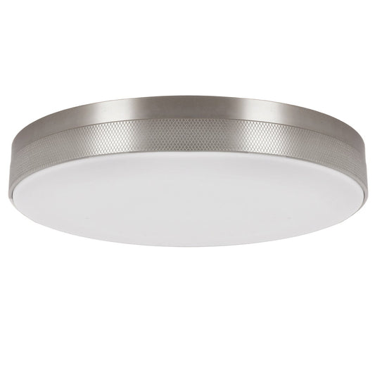 Energetic Lighting 14" Knurled Edge Flush with Selectable CCT, 2 Pack