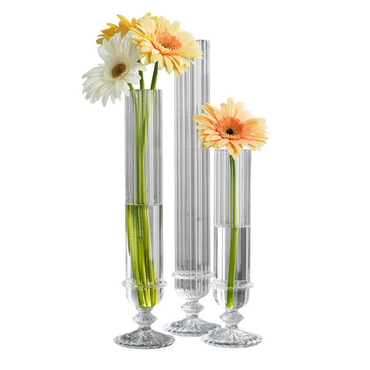 Glass Bud Vases by Home Essentials, Set of 3