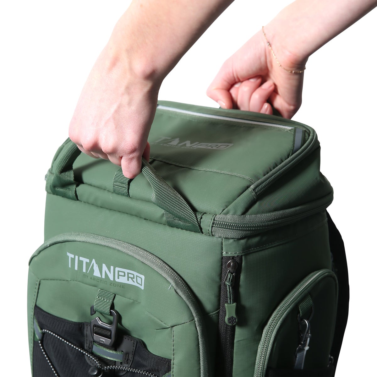 Titan PRO 26-Can Backpack Cooler with Ice Walls