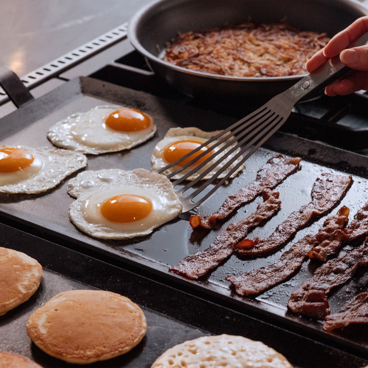 Made In Carbon Steel 24" Griddle & Stainless Steel Press Bundle